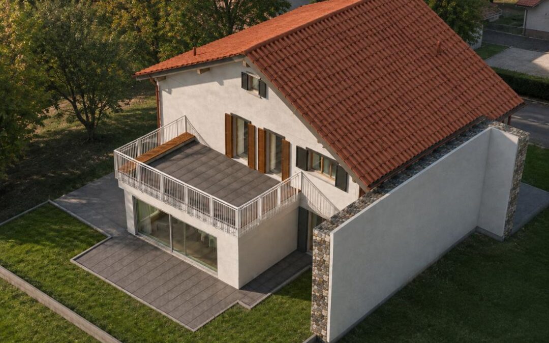 Villa en rénovation, finitions à choix — Réclère