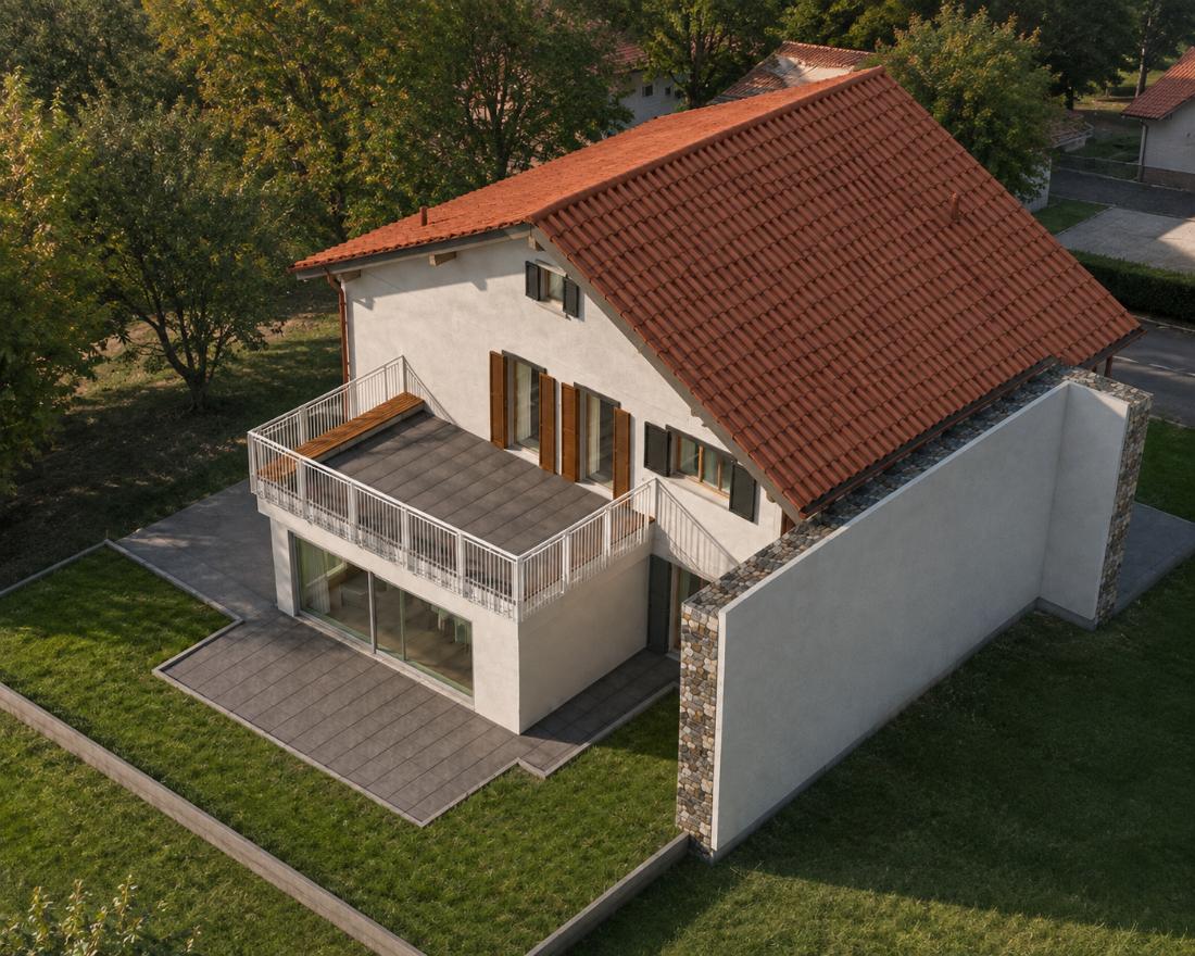 Villa en rénovation, finitions à choix — Réclère